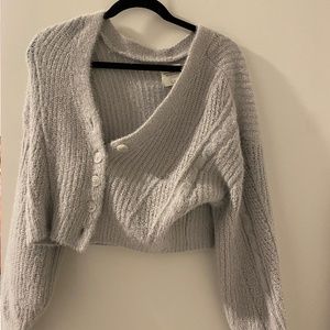 abercrombie sweater - light blue